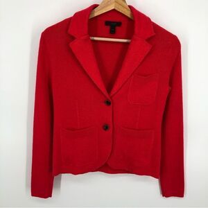 J. Crew Red Blazer